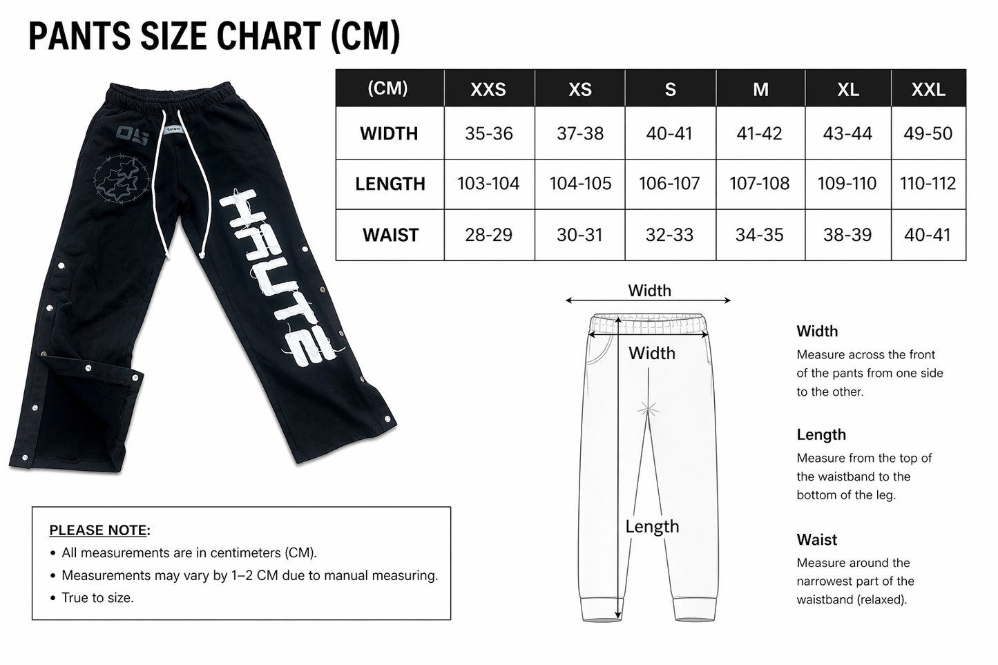 '05 Racer' HAUTE Trackpants